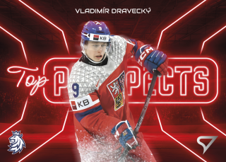 Vladimír Dravecký SportZoo Hokejové Česko 2026 Top Prospects č.TP-04