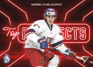Marek Chaloupka SportZoo Hokejové Česko 2026 Top Prospects č.TP-07