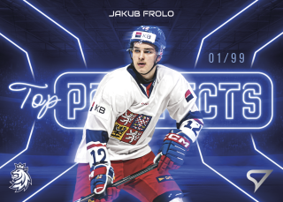 Jakub Frolo SportZoo Hokejové Česko 2026 Top Prospects Blue /99 č.TP-21