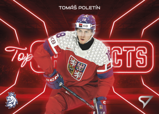 Tomáš Poletín SportZoo Hokejové Česko 2026 Top Prospects č.TP-31