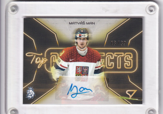 Matyáš Man SportZoo Hokejové Česko 2026 Top Prospects AUTO /39 č.TPS-MA