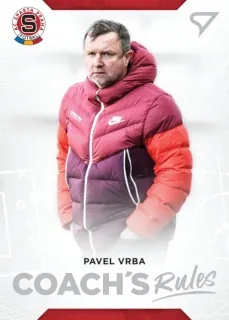 Pavel Vrba SportZoo 2020-21 II.série Coach´S Rules č.CR03