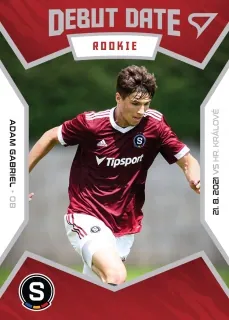 Gabriel Adam SportZoo Fortuna Liga I.série 2021-22 Debut Date Rookie č.DR01