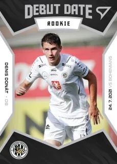 Donát Denis SportZoo Fortuna Liga I.série 2021-22 Debut Date Rookie č.DR03