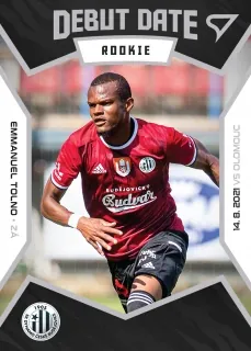 Tolno Emmanuel SportZoo Fortuna Liga I.série 2021-22 Debut Date Rookie č.DR07