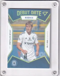 Matoušek Jakub SportZoo Fortuna Liga I.série 2021-22 Debut Date Rookie /199 č.DR08