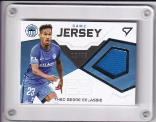 Gebre Selassie Theo SportZoo Fortuna Liga I.série 2021-22 Game Jersey /99 č.GJ-GS