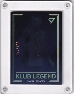 Hubáček David SportZoo Fortuna Liga I.série 2021-22 Klub Legend /199 č.KL15