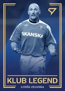 Zelenka Luděk SportZoo Fortuna Liga I.série 2021-22 Klub Legend č.KL17