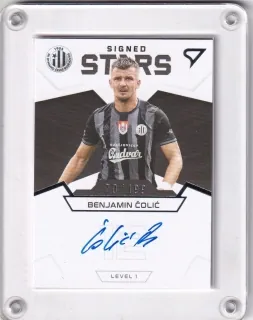 Čolić Benjamin SportZoo Fortuna Liga I.série 2021-22 Team Leaders Auto /199 -Level 1 č.S1-BC