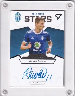 Škoda Milan SportZoo Fortuna Liga I.série 2021-22 Team Leaders Auto /199 -Level 1 č.S1-SK