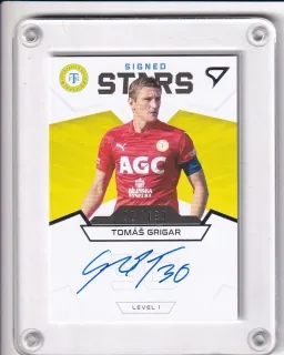 Grigar Tomáš SportZoo Fortuna Liga I.série 2021-22 Team Leaders Auto /199 -Level 1 č.S1-TG