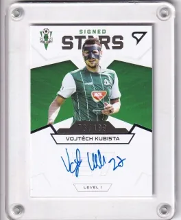 Kubista Vojtěch SportZoo Fortuna Liga I.série 2021-22 Team Leaders Auto /199 -Level 1 č.S1-VK