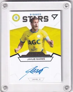 Mareš Jakub SportZoo Fortuna Liga I.série 2021-22 Team Leaders Auto /149 -Level 2 č.S2-MA