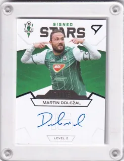 Doležal Martin SportZoo Fortuna Liga I.série 2021-22 Team Leaders Auto /149 -Level 2 č.S2-MD