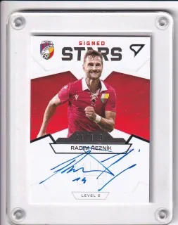 Řezník Radim SportZoo Fortuna Liga I.série 2021-22 Team Leaders Auto /149 -Level 2 č.S2-RR