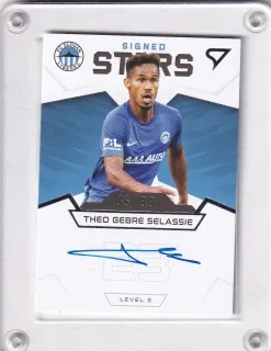 Gebre Selassie Theo SportZoo Fortuna Liga I.série 2021-22 Team Leaders Auto /99 -Level 3 /99 č.S3-GS