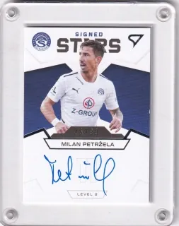 Petržela Milan SportZoo Fortuna Liga I.série 2021-22 Team Leaders Auto /99 -Level 3 /99 č.S3-MP