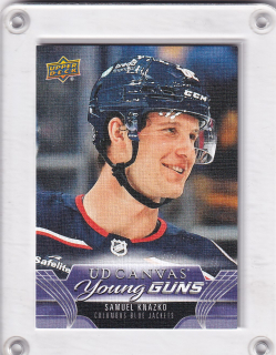 Knazko Samuel Upper Deck 2023-24  Rookie Young Guns Canvas č.C-379