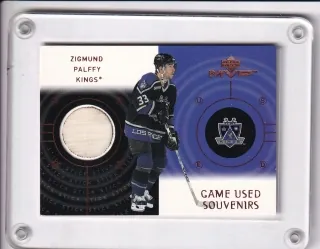 Pálffy Zigmund UD MVP 2000 Game Used Souvenier č.GS-ZP