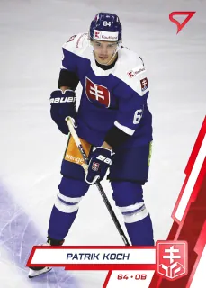 Koch Patrik SportZoo SR Reprezentace 2023 Red č.14