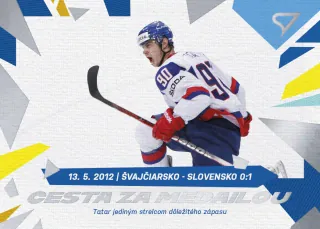 Švajčiarsko - Slovensko 0:1  SportZoo SR Reprezentace 2023 Helsinské Striebro - Cesta Za Medailou č.CM-11