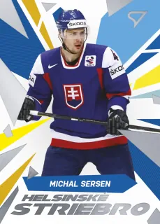 Sersen Michal SportZoo SR Reprezentace 2023 Helsinské Striebro  č.HS-09
