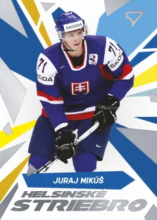 Mikúš Juraj SportZoo SR Reprezentace 2023 Helsinské Striebro  č.HS-21