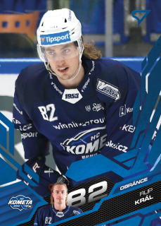 Filip Král SportZoo 2025-26 I.serie Azure Blue č.005