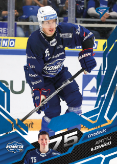 Arttu Ilomäki SportZoo 2025-26 I.serie Azure Blue č.011
