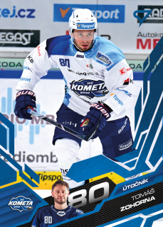 Tomáš Zohorna SportZoo 2025-26 I.serie Azure Blue č.018