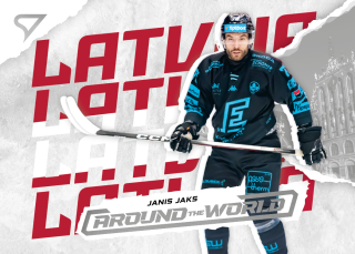 Janis Jaks SportZoo 2025-26 I.serie Around the World č.AW-14
