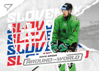 Dávid Gríger SportZoo 2025-26 I.serie Around the World č.AW-21