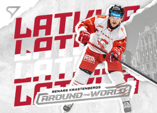 Renars Krastenbergs SportZoo 2025-26 I.serie Around the World č.AW-44