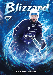 Lukáš Cingel SportZoo 2025-26 I.serie Blizzard č.BL-02
