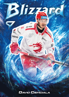 David Cienciala SportZoo 2025-26 I.serie Blizzard č.BL-24