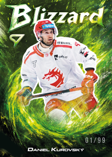 Daniel Kurovský SportZoo 2025-26 I.serie Blizzard /99 č.BL-26