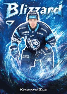 Kristaps Zile SportZoo 2025-26 I.serie Blizzard č.BL-34