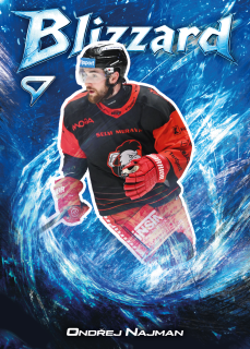 Ondřej Najman SportZoo 2025-26 I.serie Blizzard č.BL-45