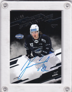 Filip Král SportZoo 2025-26 I.serie Authentic Signature Level 1 xx/99 č.SL1-FK