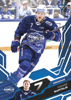 Tomáš Bartejs  SportZoo  2025-26 II.serie Base Azure Blue č.254