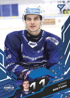 Adam Boltvan  SportZoo  2025-26 II.serie Base Azure Blue č.257