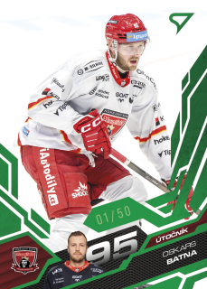 Oskars Batna  SportZoo  2025-26 II.serie Base Green /50 č.282