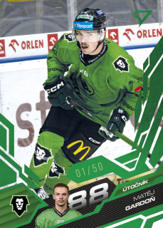 Matěj Gardoň  SportZoo  2025-26 II.serie Base Green /50 č.305