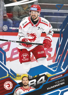Tomáš Kundrátek  SportZoo  2025-26 II.serie Base Azure Blue č.311