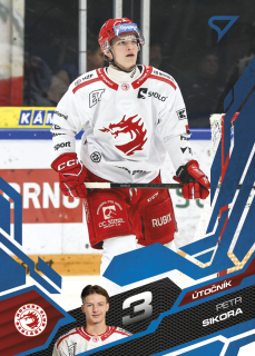Petr Sikora  SportZoo  2025-26 II.serie Base Azure Blue č.314