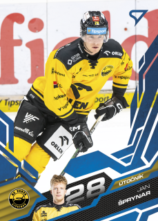 Jan Šprynar  SportZoo  2025-26 II.serie Base Azure Blue č.322
