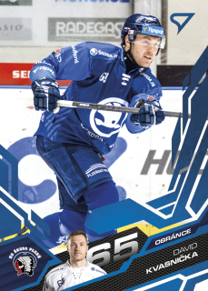 David Kvasnička  SportZoo  2025-26 II.serie Base Azure Blue č.324