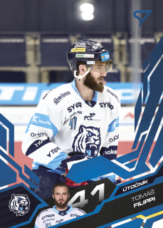 Tomáš Filippi  SportZoo  2025-26 II.serie Base Azure Blue č.334