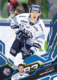 Servác Petrovský  SportZoo  2025-26 II.serie Base Azure Blue č.336